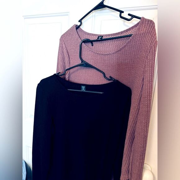 2 Pack bundle longsleeve size 1Xl SHEIN Curve - Picture 1 of 10